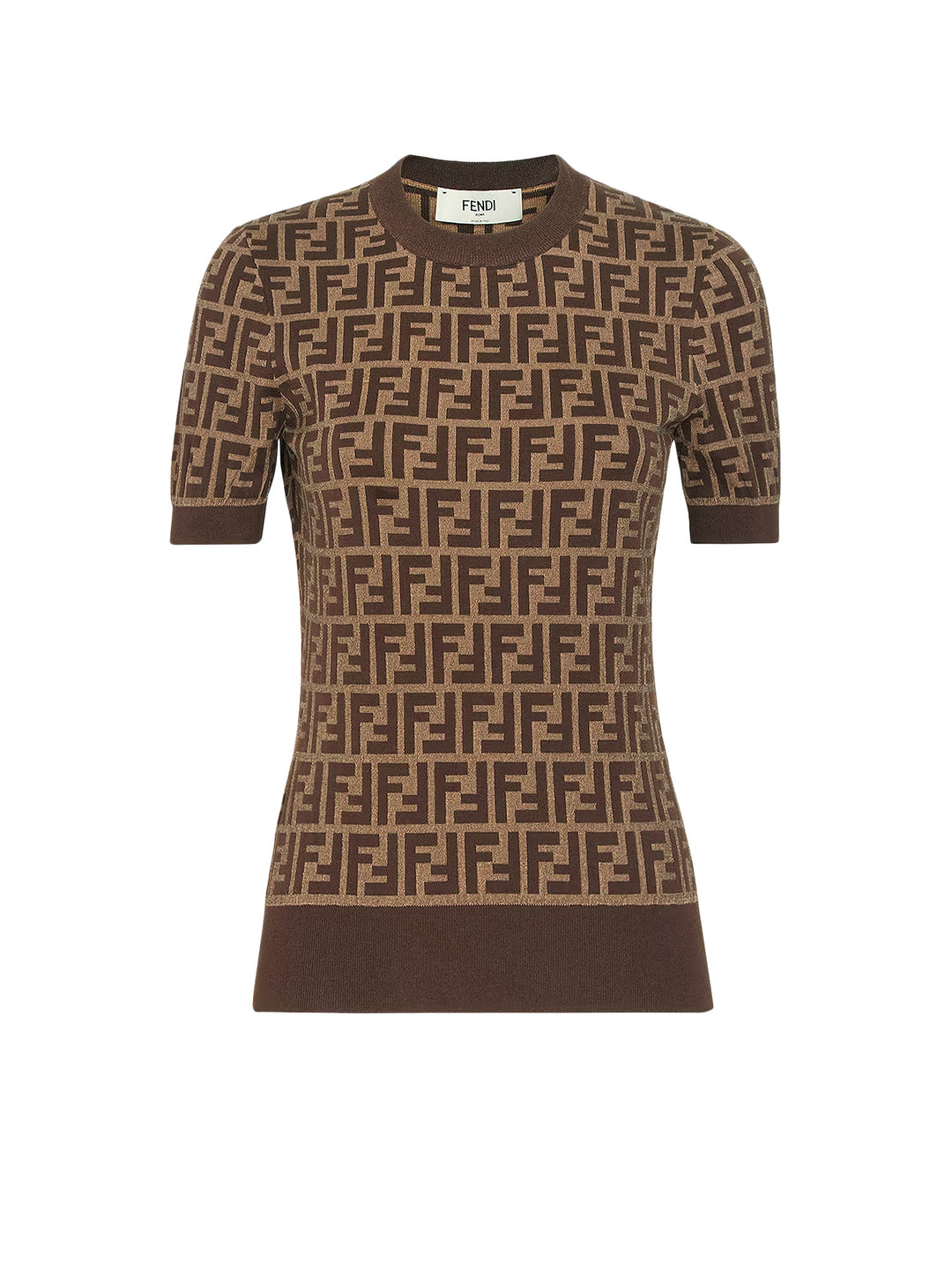 Fendi Sweaters - Marrone | 66f2aa5ed6d3cff8238c6e982d90e3d2d8e0261b