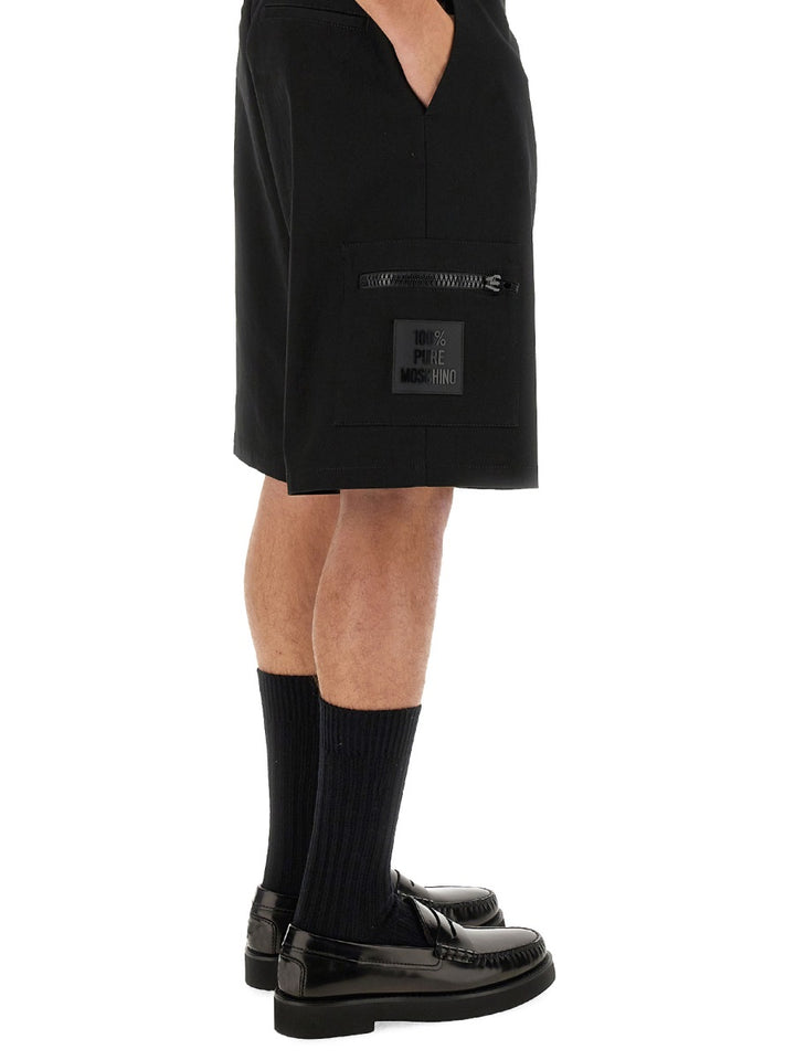 Moschino Shorts - Black | 0884408be4234e1e44d01389d082927c17403e61