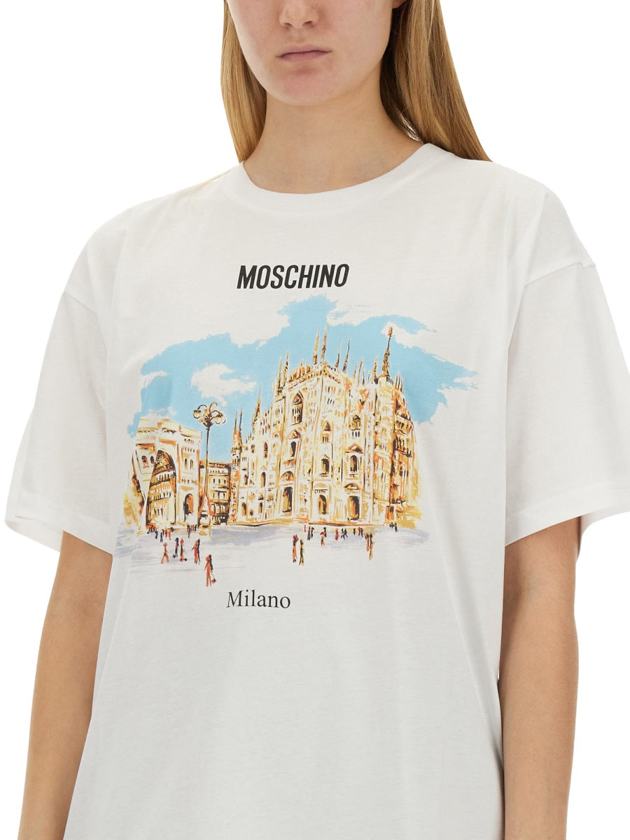 Moschino T shirt - Bianco | Wanan Luxury