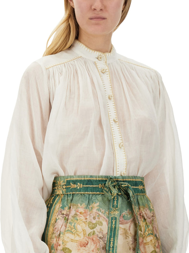 Zimmermann Camicie - Ivory | 62e3fb45fa902581f5225de9bf1b61d6ead24627