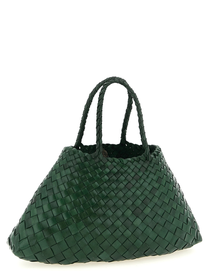 Dragon Diffusion Santa Croce Small Borse a Mano - Verde | 32f23fcc4bffbcc51fd154299fc1ef789132297e