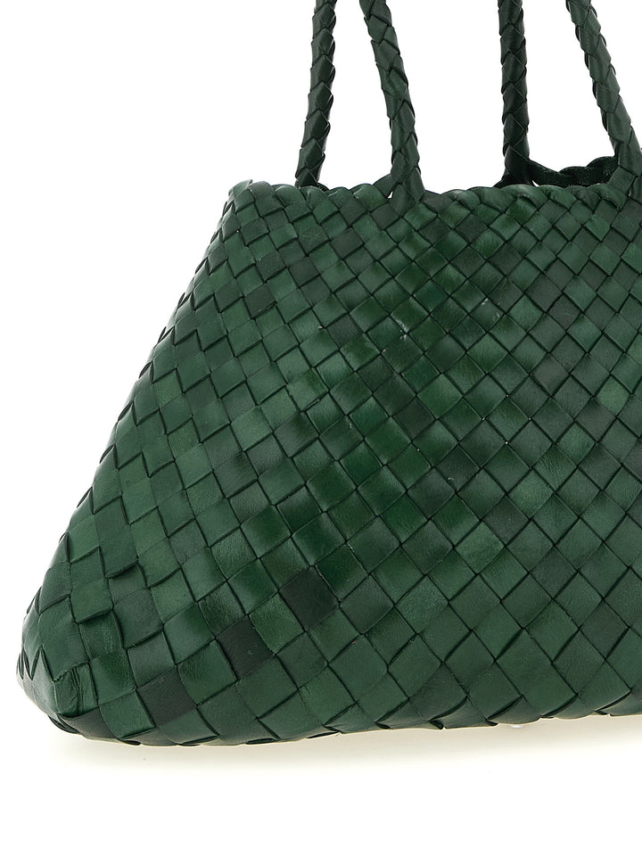 Dragon Diffusion Santa Croce Small Borse a Mano - Verde | 1a1c3855b41aea07bba7e476519b15602b05897e