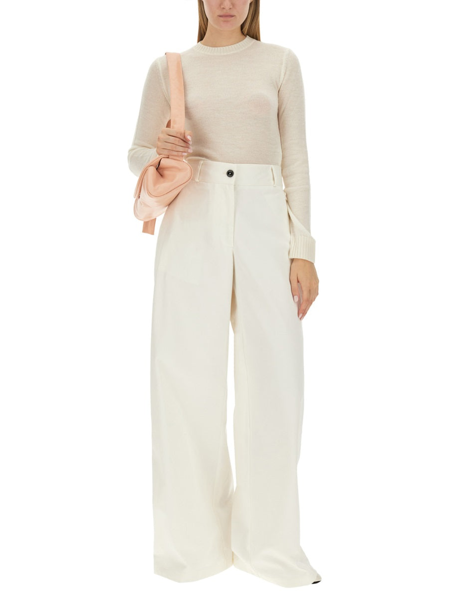 Jil Sander Pantaloni - Bianco | Wanan Luxury