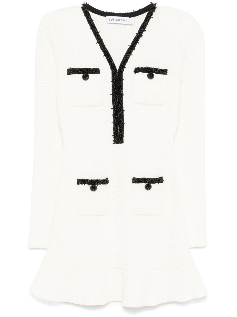 Self-Portrait Mini dresses - Bianco | 51784e988af6bab5c99288ec8f7911ce734eb46b