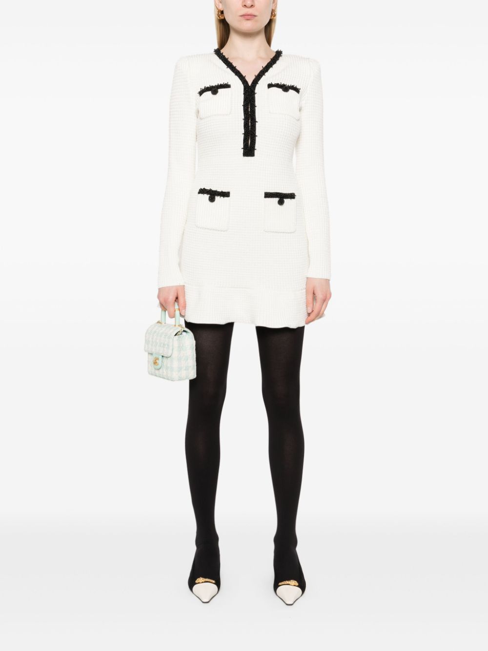 Self-Portrait Mini dresses - Bianco | 1e6f593bf26f85291edccee806fb897341c3db70