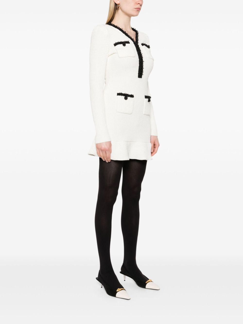 Self-Portrait Mini dresses - Bianco | d2715b8420ced8ecab941f752a2033e880cc2f11