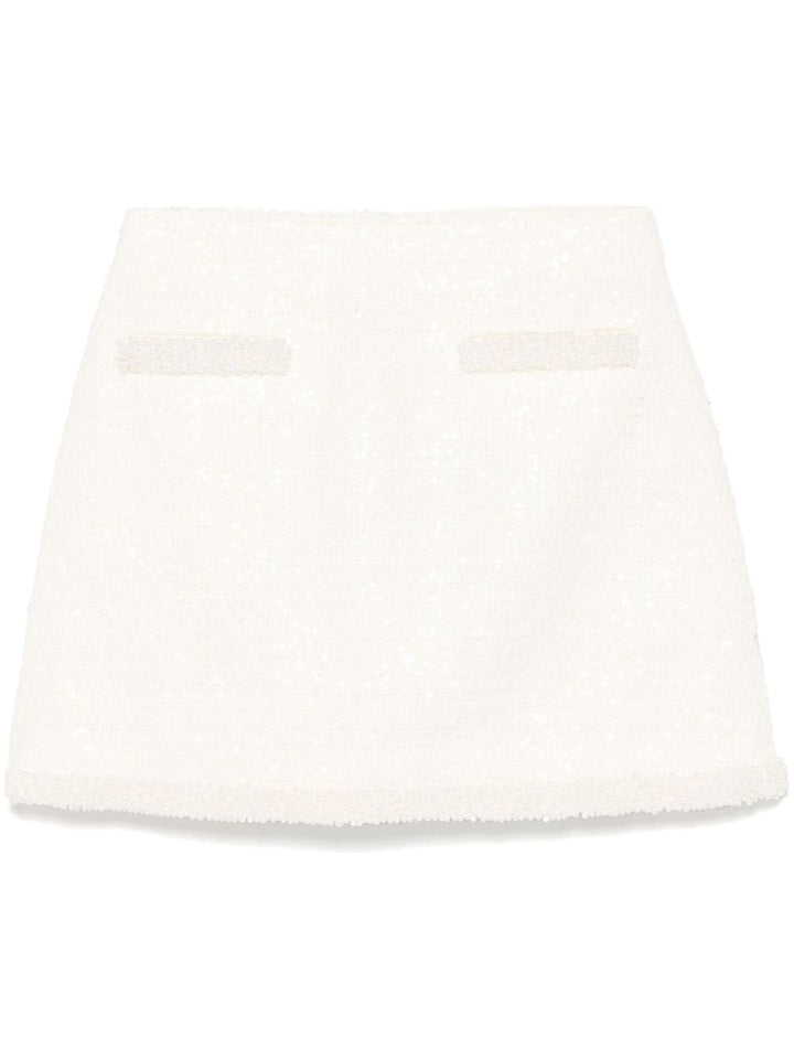 Self-Portrait Mini skirts - Bianco | b145531c393c85ebb052692f37e13390a369963c