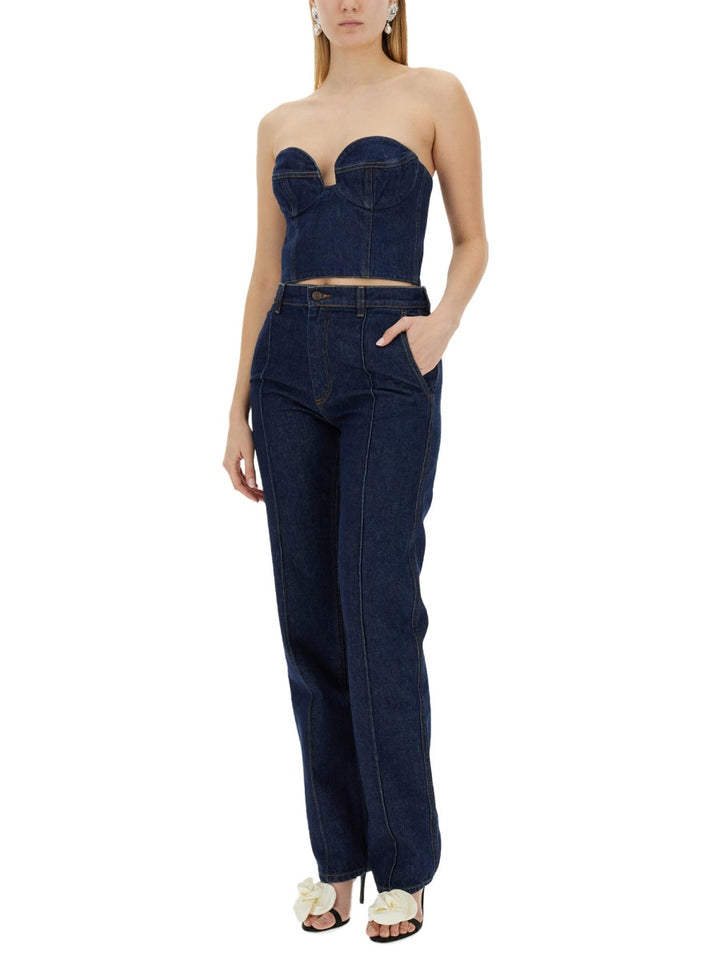 Magda Butrym Top - Blu | Wanan Luxury