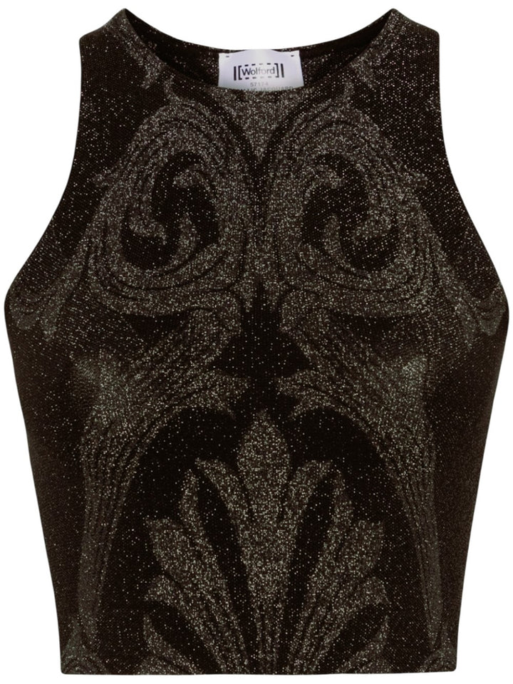 Wolford X Etro Top - Nero | 5f1be4a6e5d288a4d20f9f3b581be01742dad08a