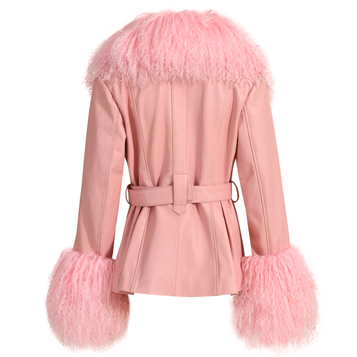 Giacca Pegghy Rosa in Mongolia