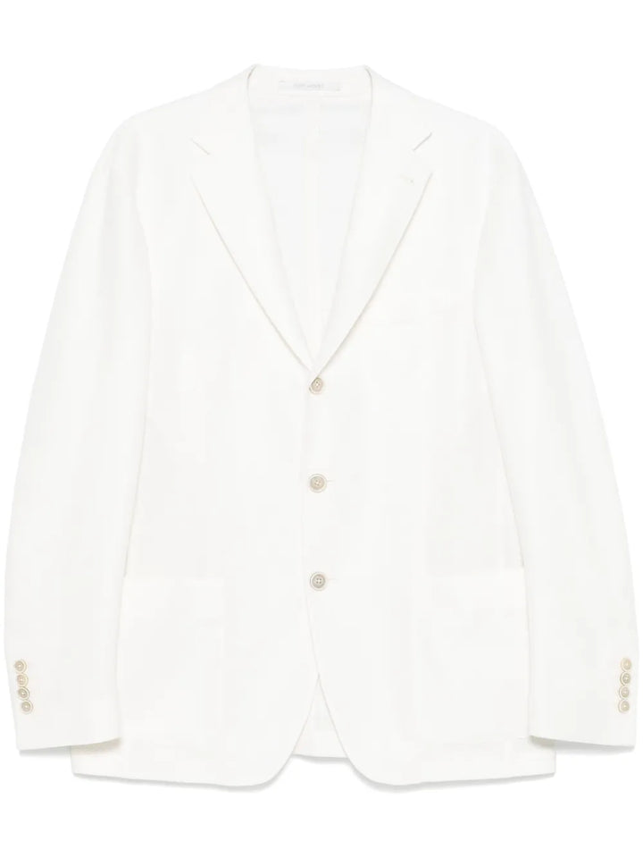Eleventy Blazer - Bianco | ca55f870eb6b9ce62c71e3771a44c931d6b0ea53
