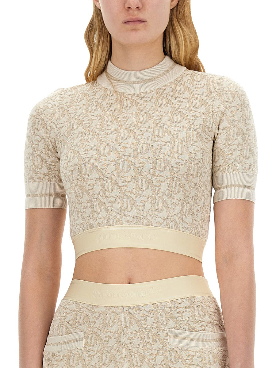 Palm Angels Top - Bianco | Wanan Luxury