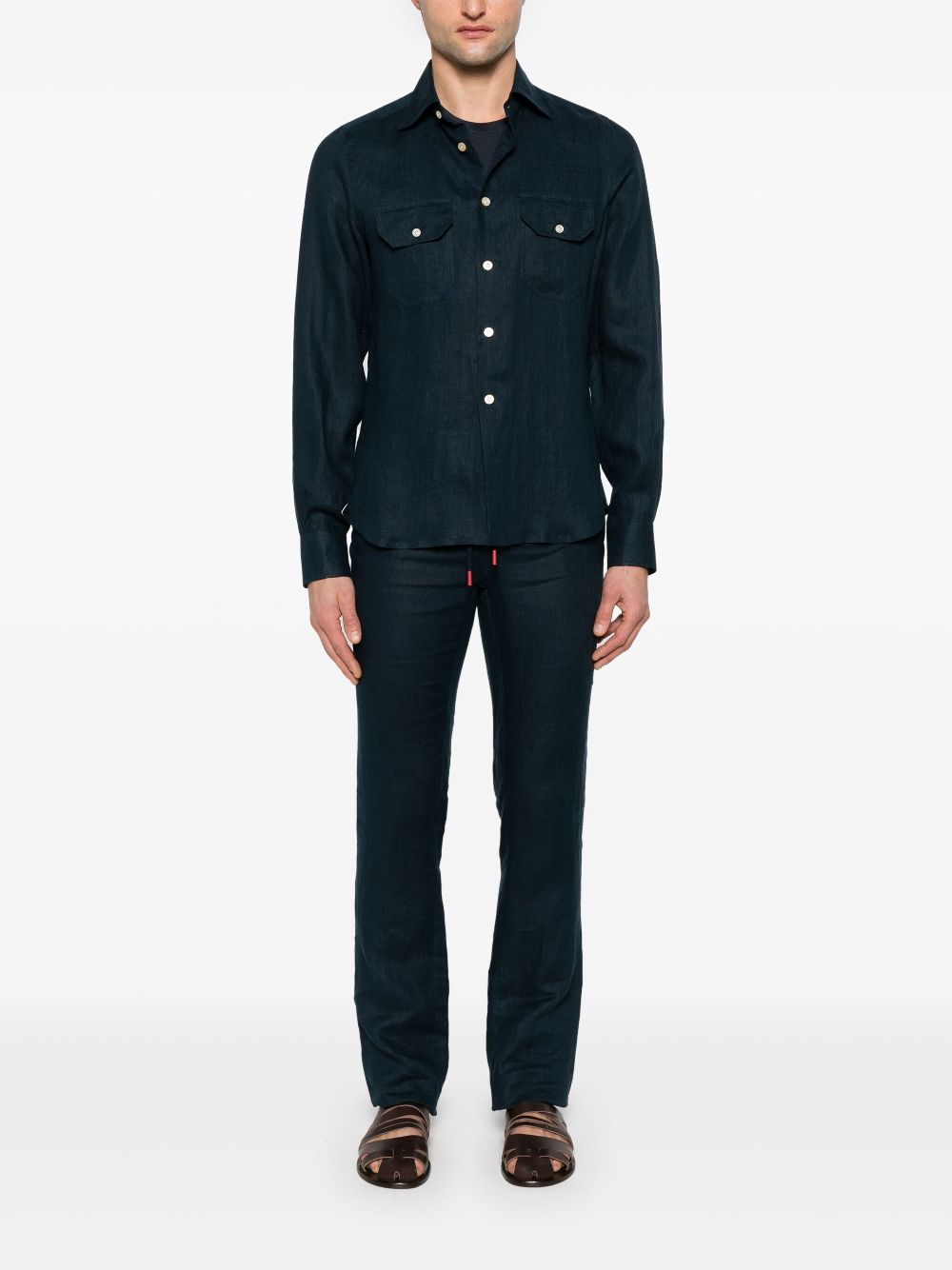 Kiton Shirts - Blu | 639646a09e93bc2c2fbab4af4bd026fcf869d646