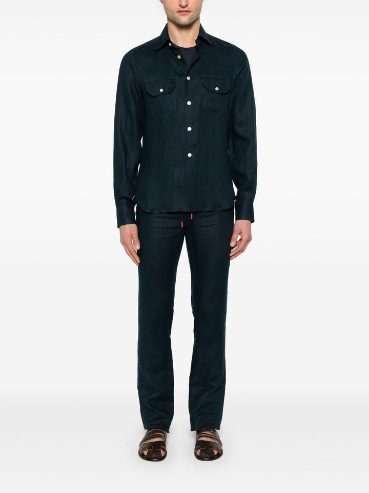 Kiton Shirts - Blu | 639646a09e93bc2c2fbab4af4bd026fcf869d646