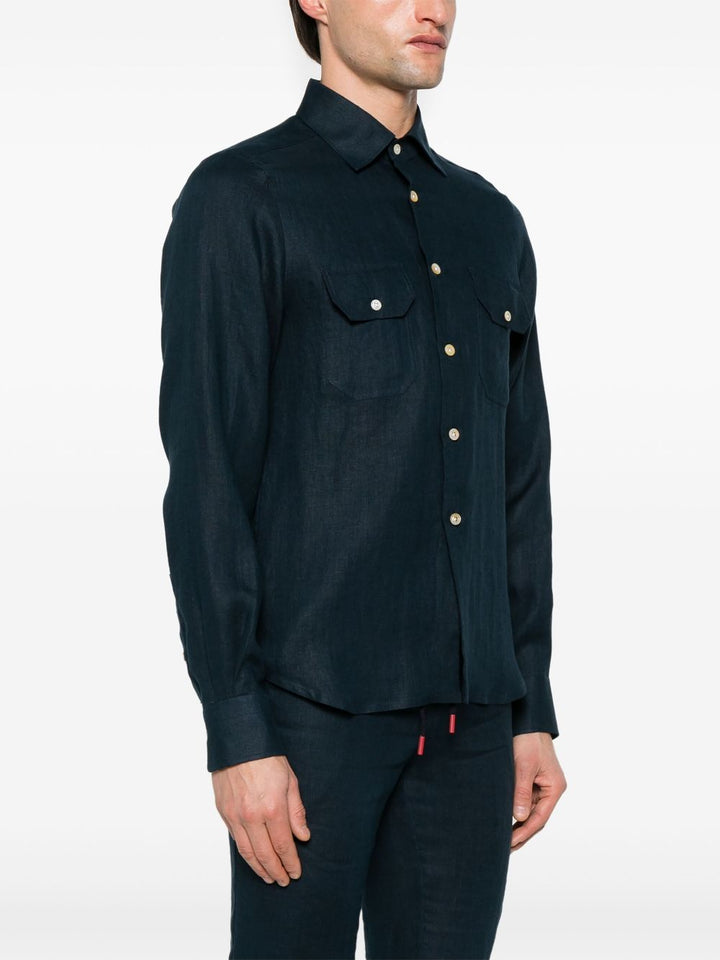 Kiton Shirts - Blu | 726194917229c50667de4cdce3afbedff6a63da0