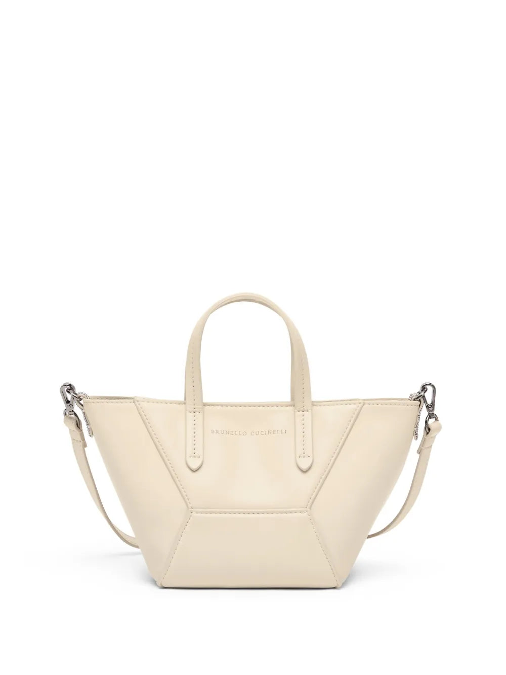 Brunello Cucinelli Handbag - Nude & Neutrals | 03863ff06aa4c869db6f3b372aa916b425bd345e