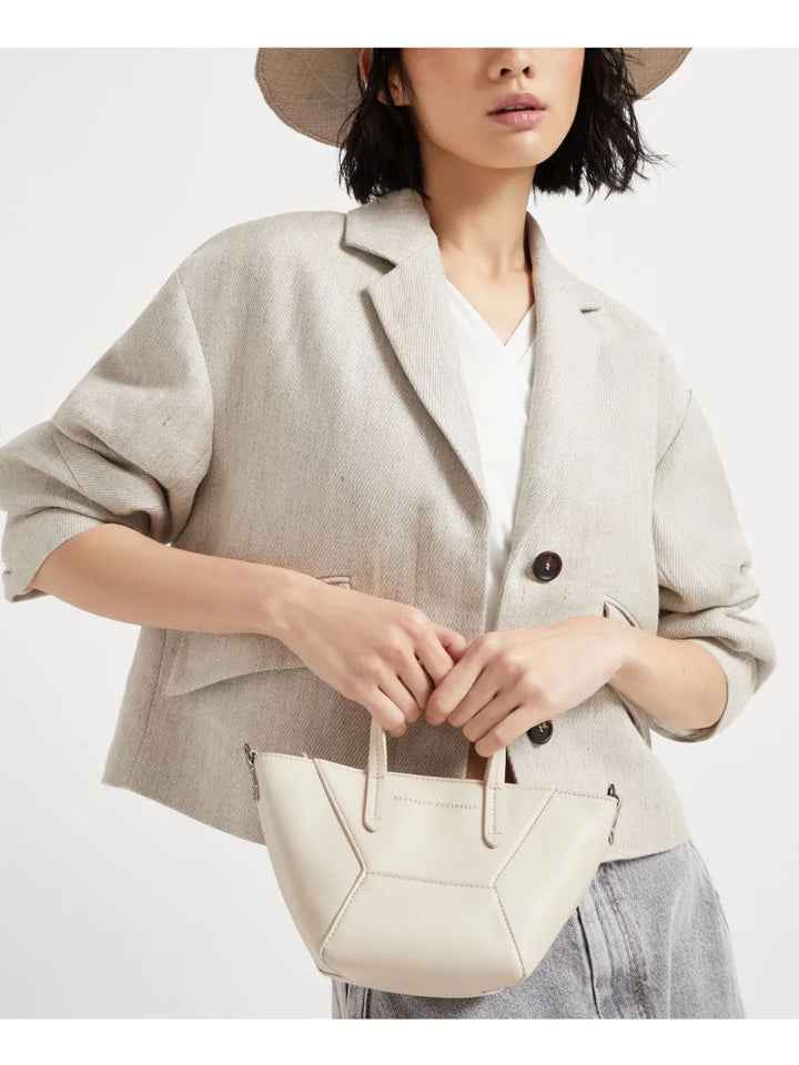 Brunello Cucinelli Handbag - Nude & Neutrals | bb18f81aa72697a46270e922b667b592715e96c8