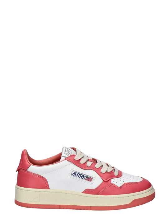 Sneakers Autry Donna Bicolor Bianca Tea Rose