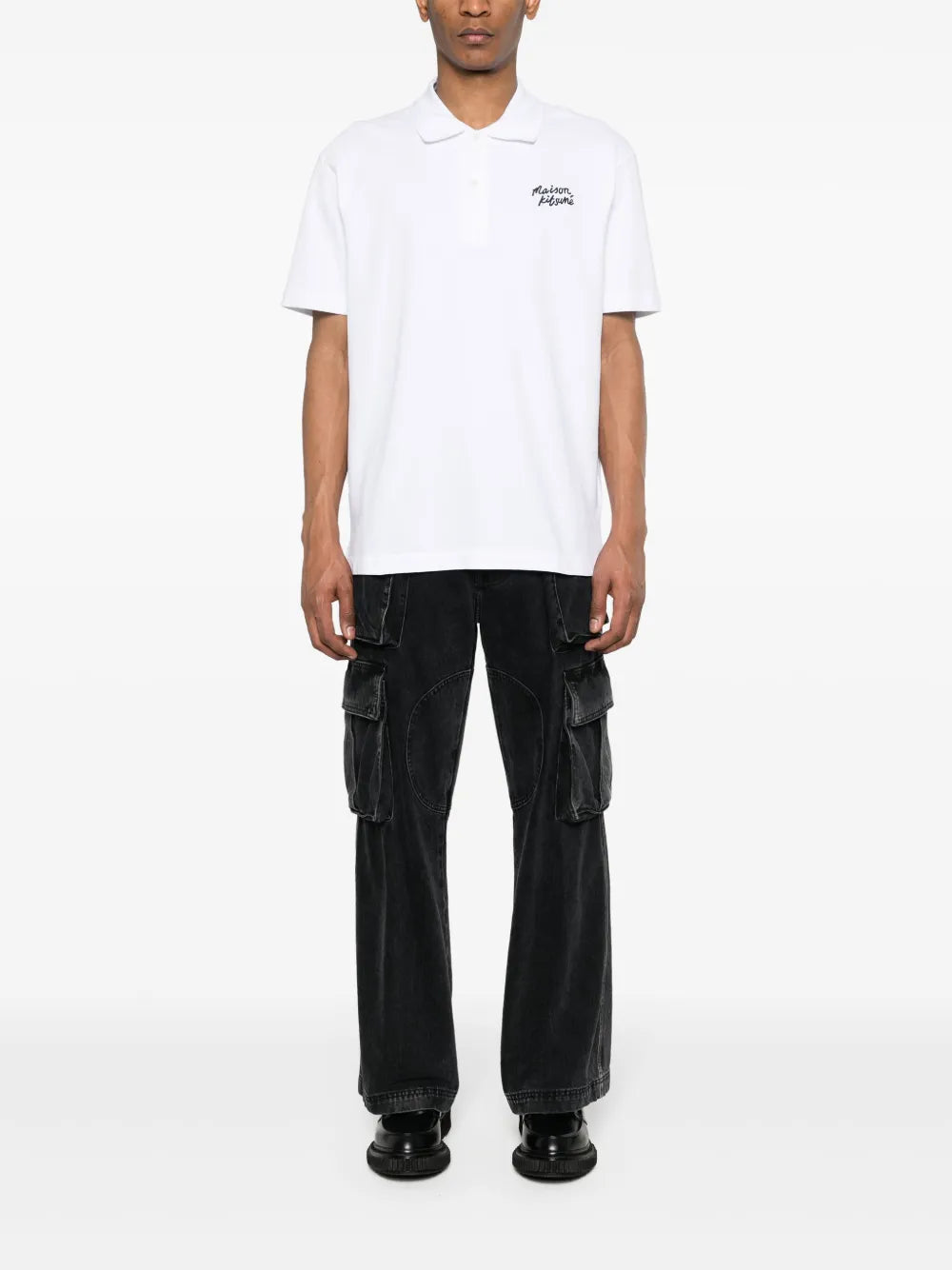 Maison Kitsuné POLO - Bianco | 2d49a5bb3710625e60046628fe395cedf0d7ec5c