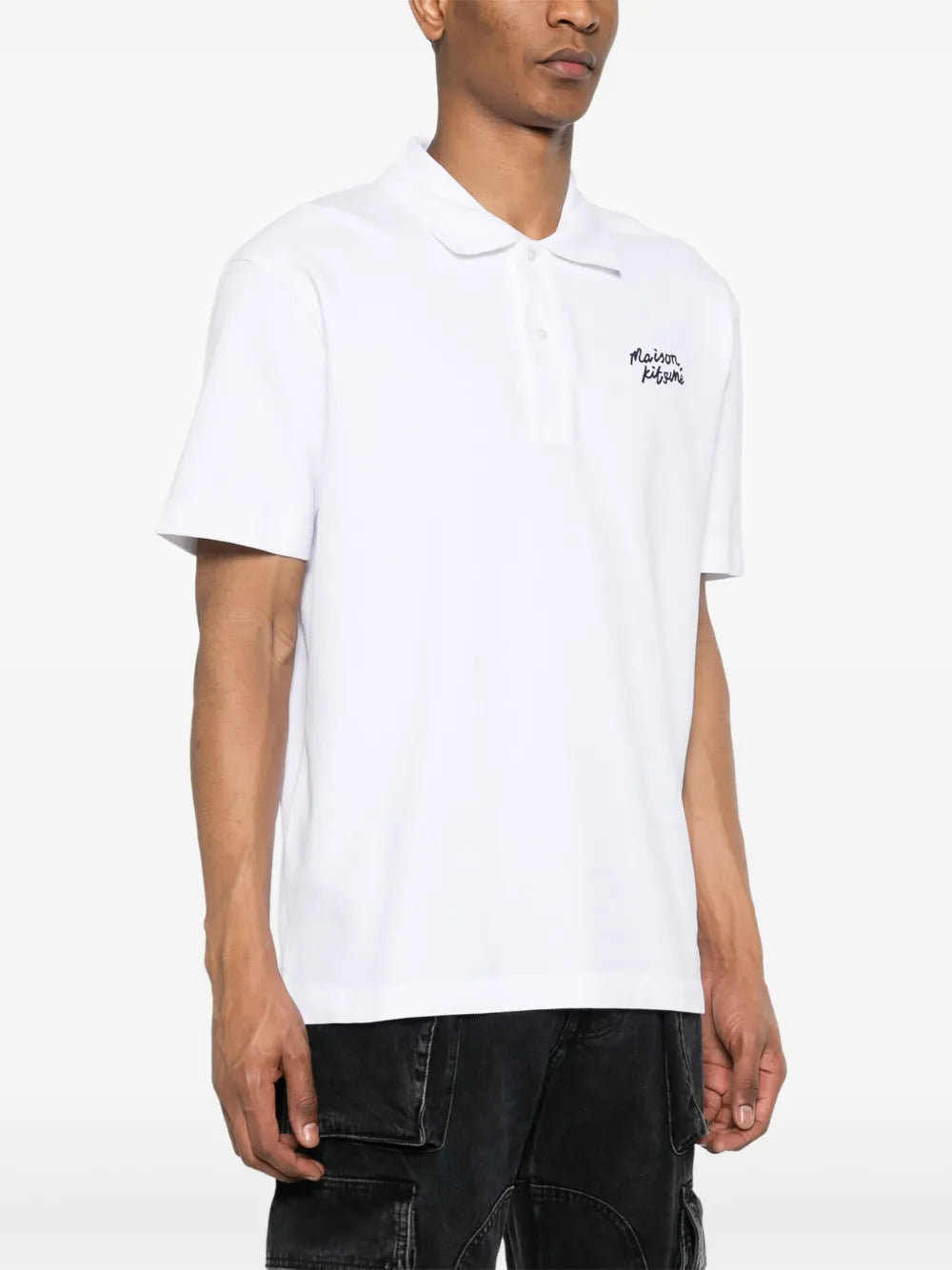 Maison Kitsuné POLO - Bianco | 541ece48e2d80ea7e5fc7533f5841995d8e3eeeb