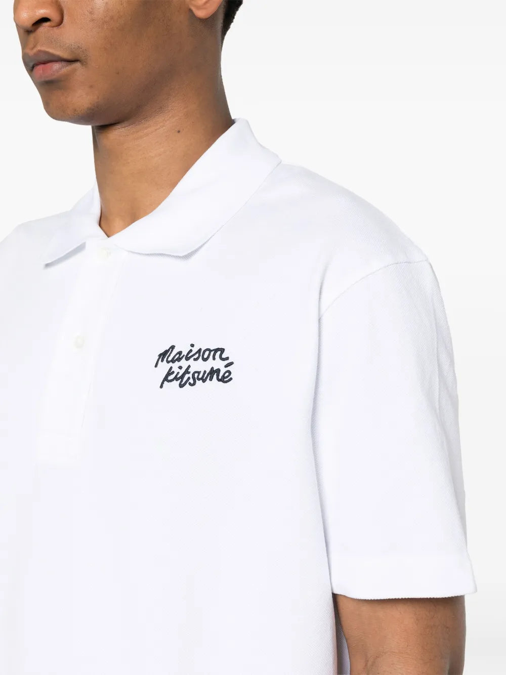 Maison Kitsuné POLO - Bianco | 089ea144f88dc0ea05fb5e9596dfb66efff143fb
