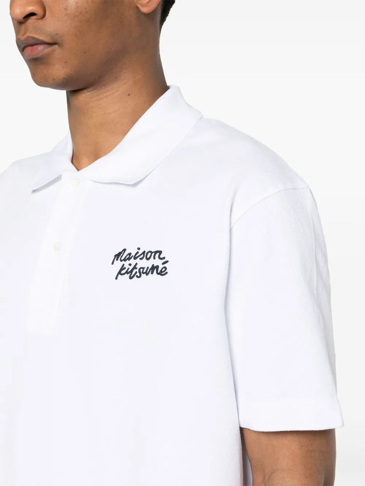 Maison Kitsuné POLO - Bianco | 089ea144f88dc0ea05fb5e9596dfb66efff143fb