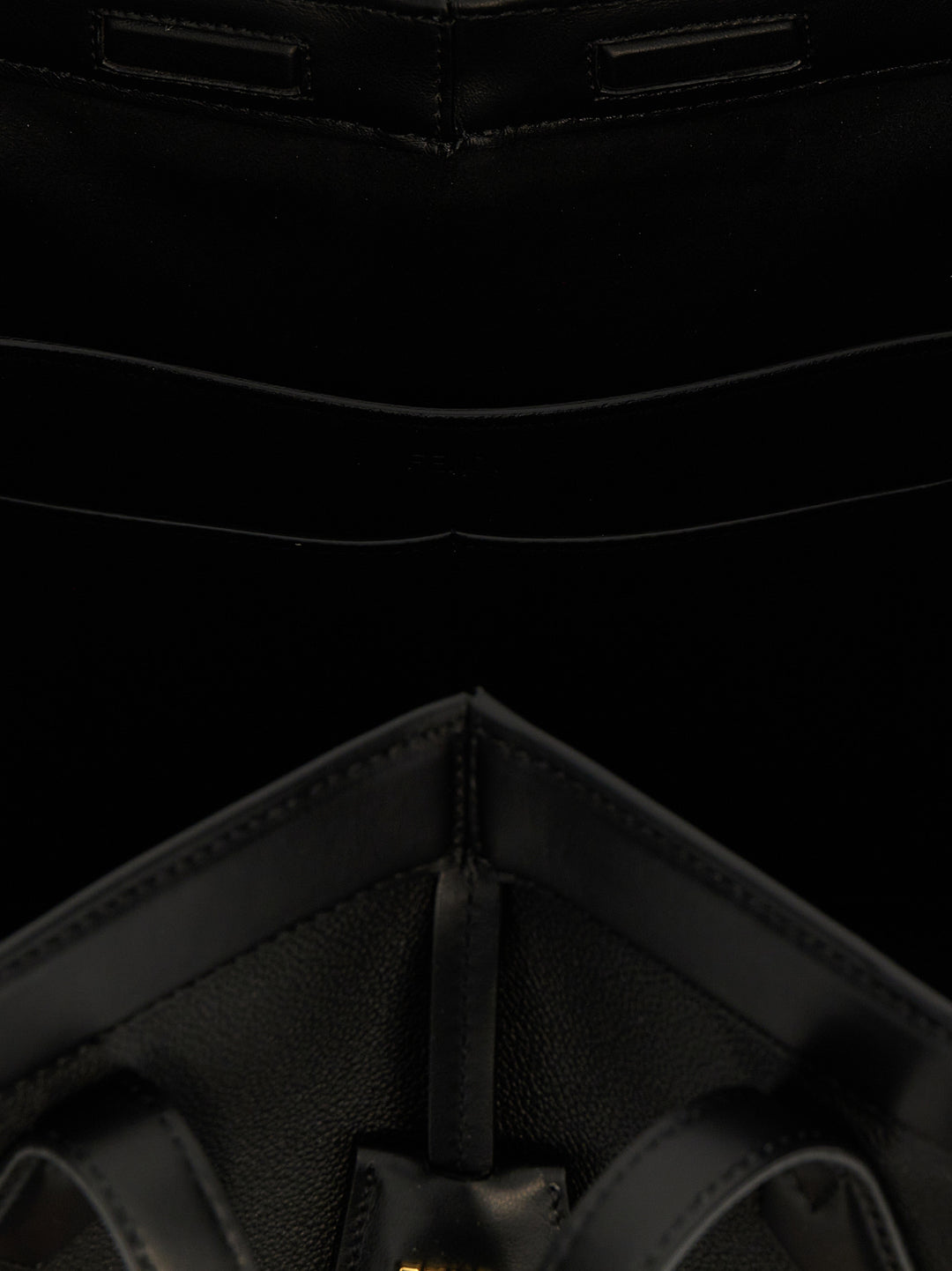 Fendi Fendi Origami Medium Tote - Nero | 04d1c00c86d4519d04428539e8b6c9624cafe2c7