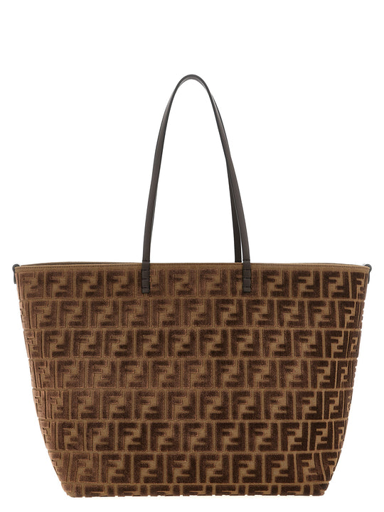 Roll Large Tote Marrone