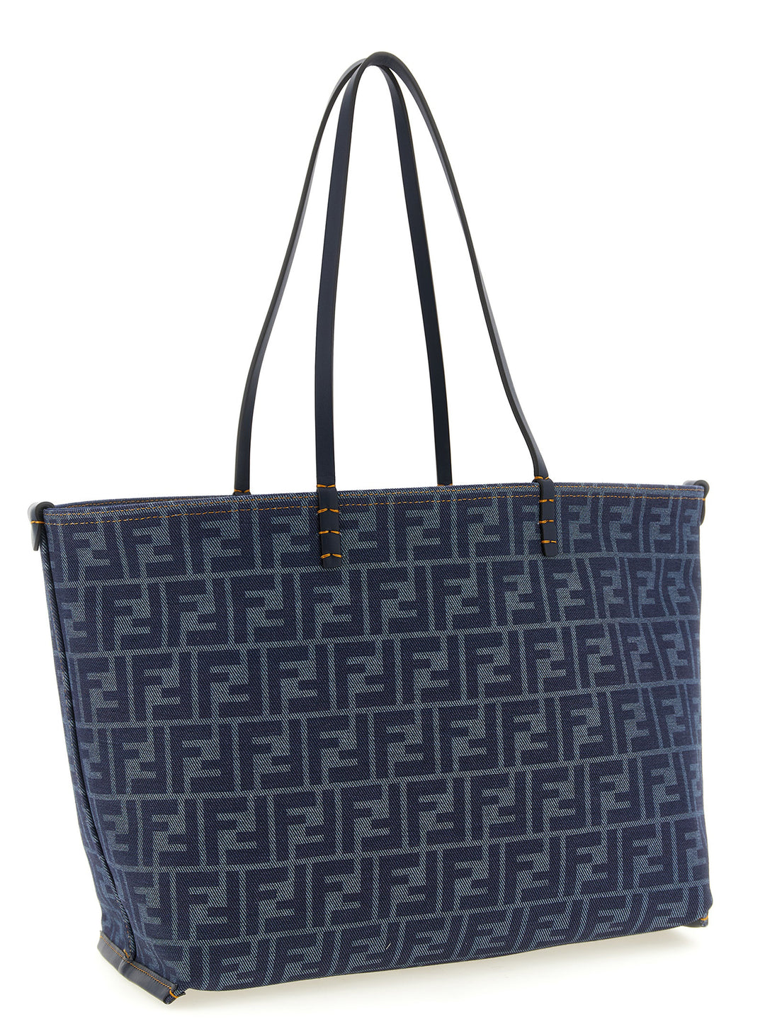 Fendi Roll Tote - Blu | c64a8b1328f0fc52773a6e8fdcb95a3a8dabd459