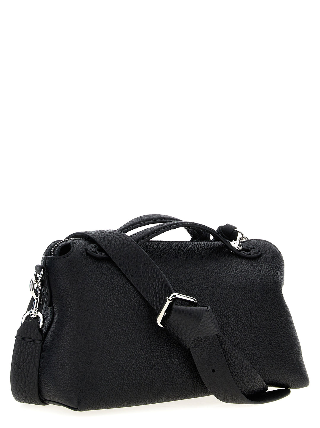 Fendi By The Way Selleria Medium Borse a Mano - Nero | 718dd0d52433d14686c9c019fe5703a488067d4d