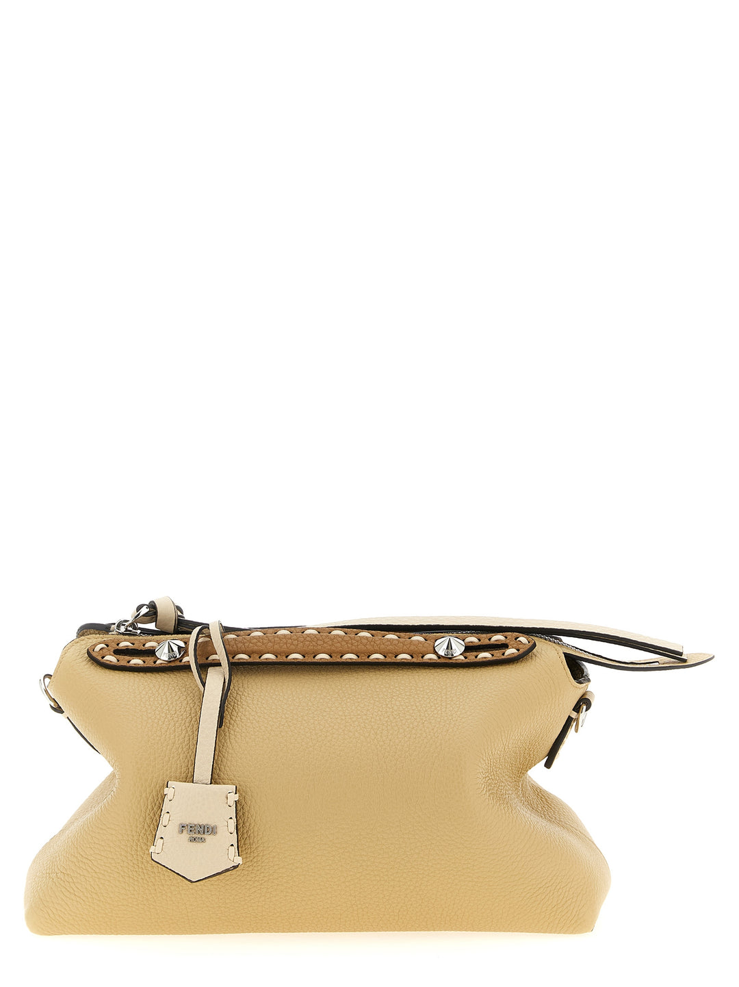 Fendi By The Way Soft Selleria Medium Borse a Mano - Beige | 31965546f0e8f6cc922e49dd820f8854ec5e93e8