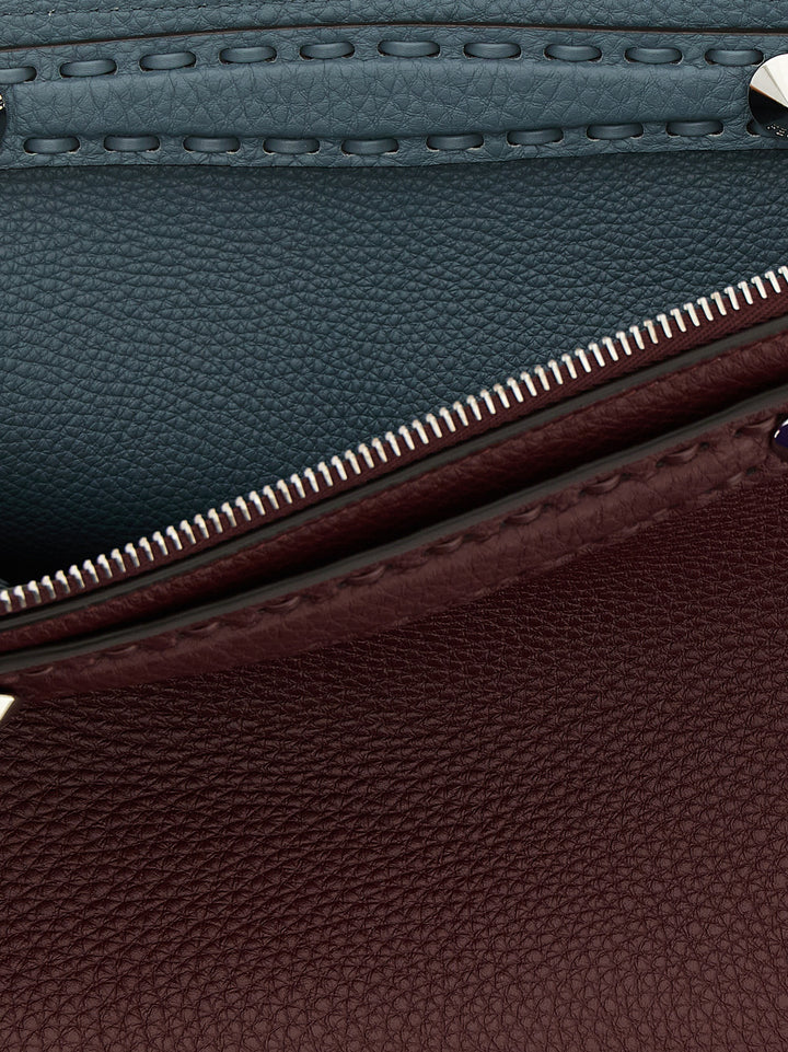 Fendi By The Way Selleria Medium Borse a Mano - Bordeaux | e0954a14957ff66b0eb847b93bf4155bff31b24e