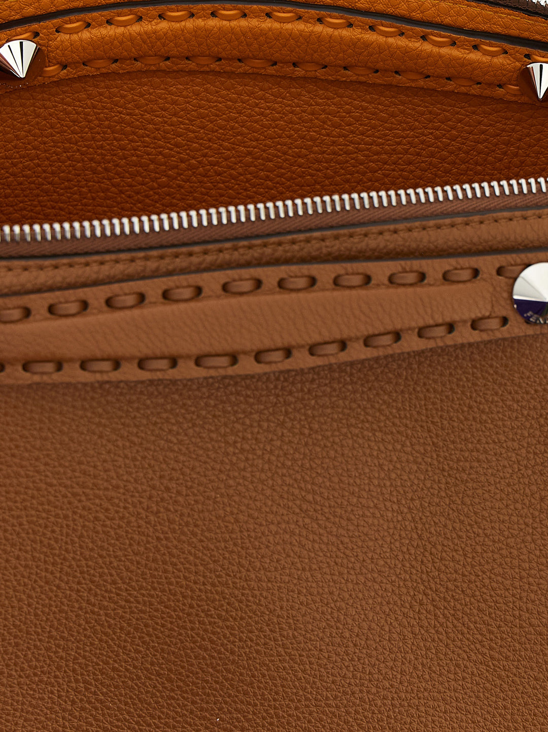Fendi By The Way Selleria Medium Borse a Mano - Marrone | 016633b0449b7fe496b7cb9135f17757b0abf24f
