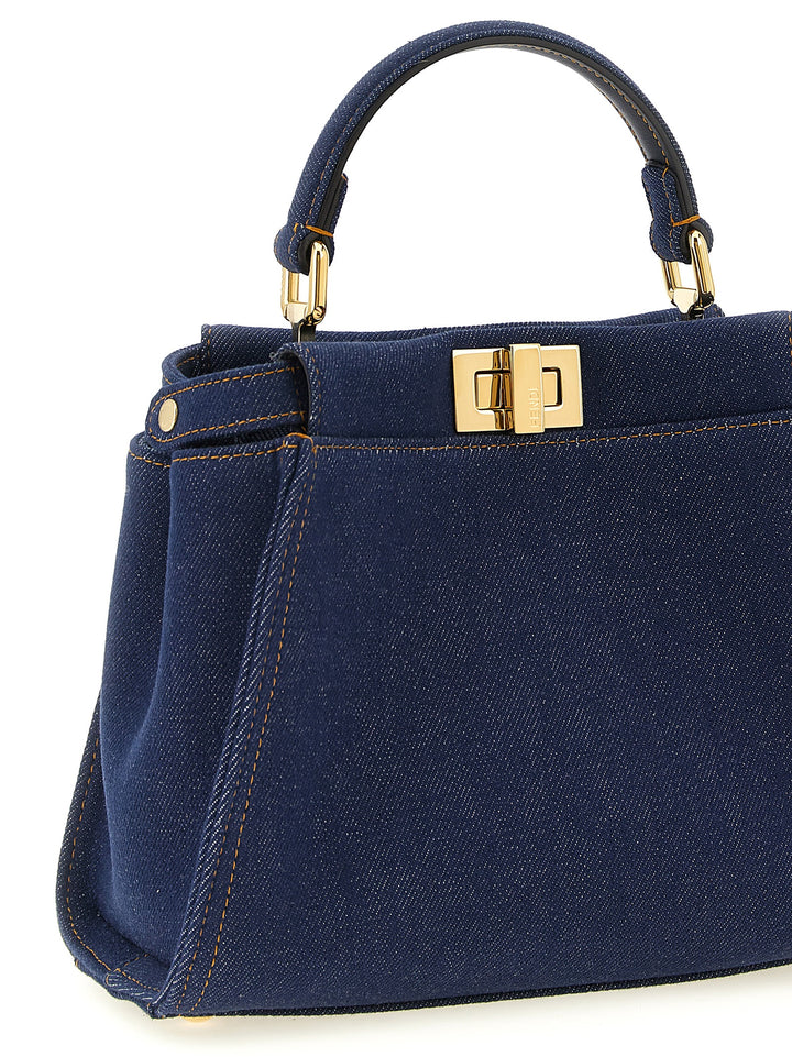 Fendi Peekaboo Borse a Mano - Blu | ce96942d11e1b23146f50c2320016d671d558423