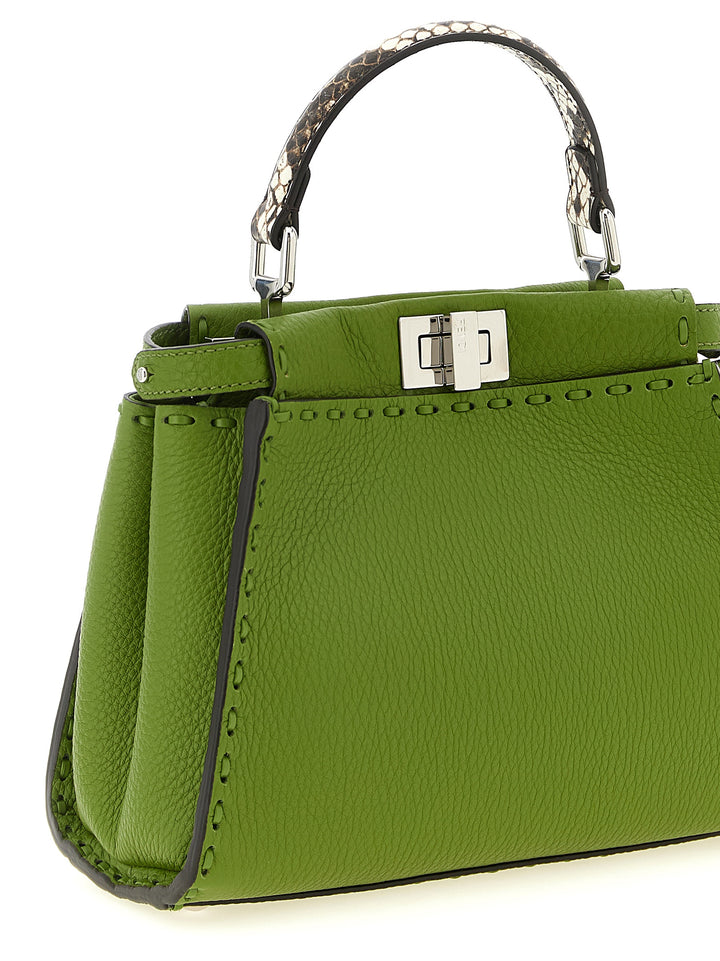 Fendi Peekaboo Borse a Mano - Verde | f462451bc0e0cc1d7f7cd8303a2bbe3fdf504c6a