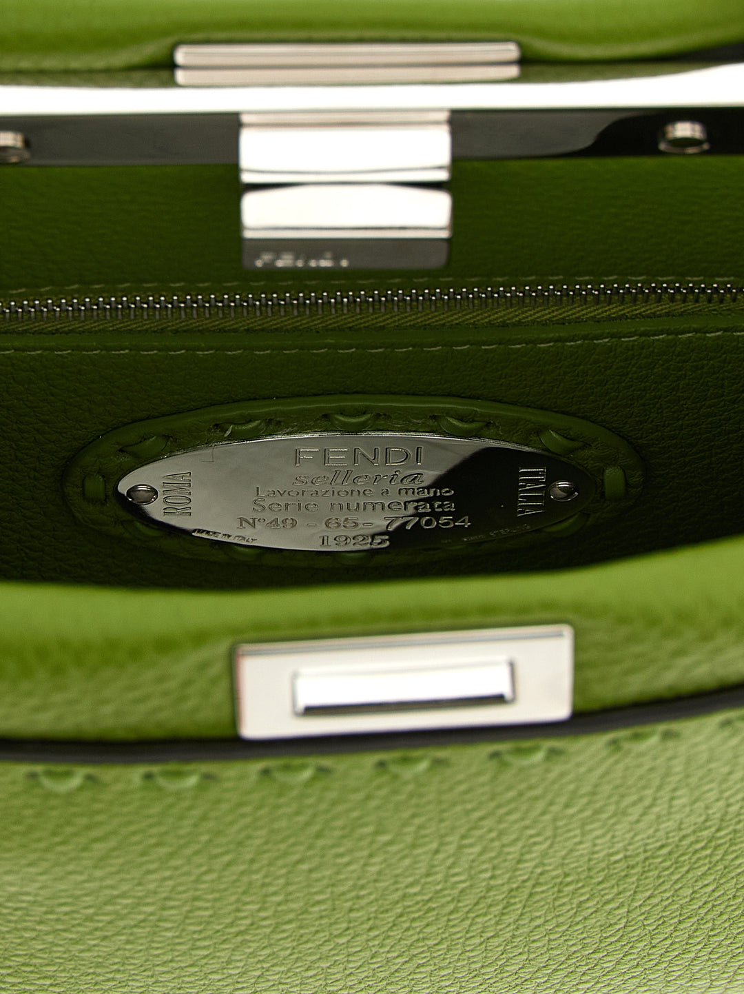 Fendi Peekaboo Borse a Mano - Verde | 4c910d7f21d6a1ba75ec7b60a37cccef50a7031b