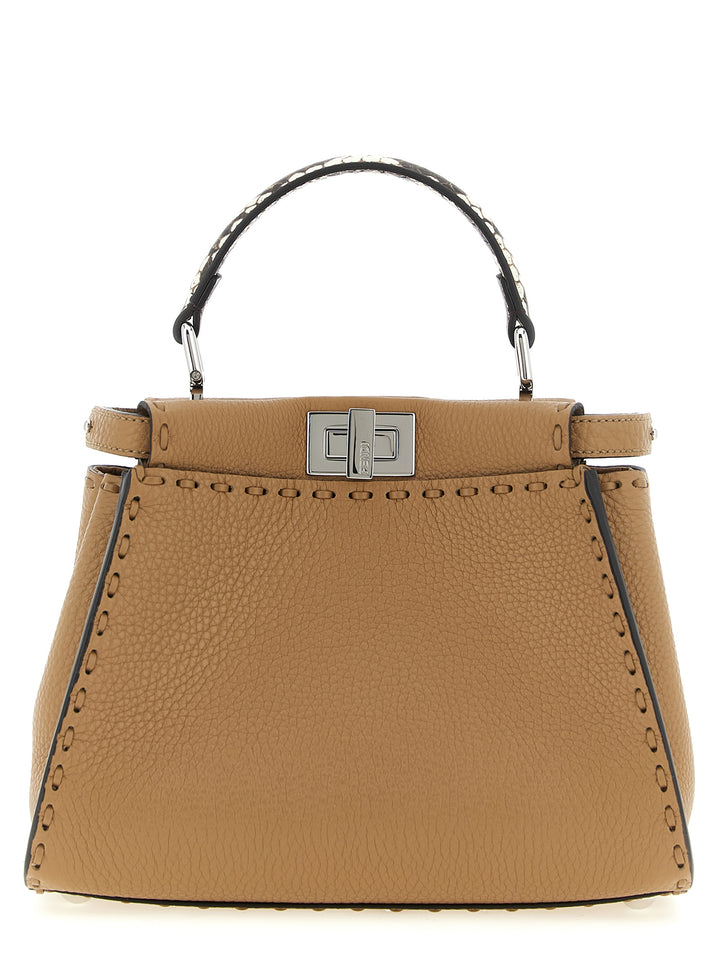 Fendi Peekaboo Borse a Mano - Beige | 2196506d8fd8567403c2deefec6c56a571a85ec1