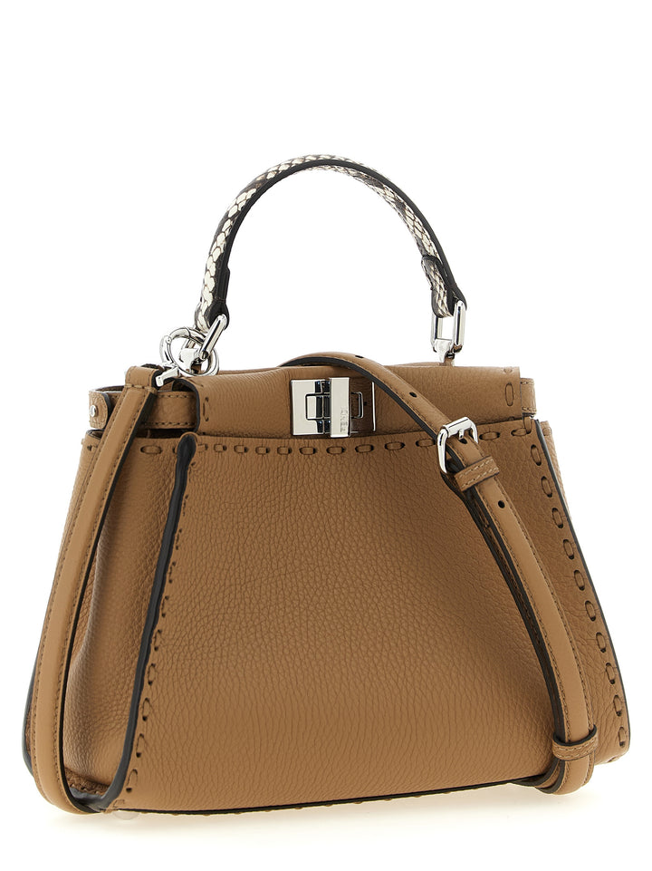 Fendi Peekaboo Borse a Mano - Beige | cdd05a7c9e84926063e8ca3f56a583358aef7351