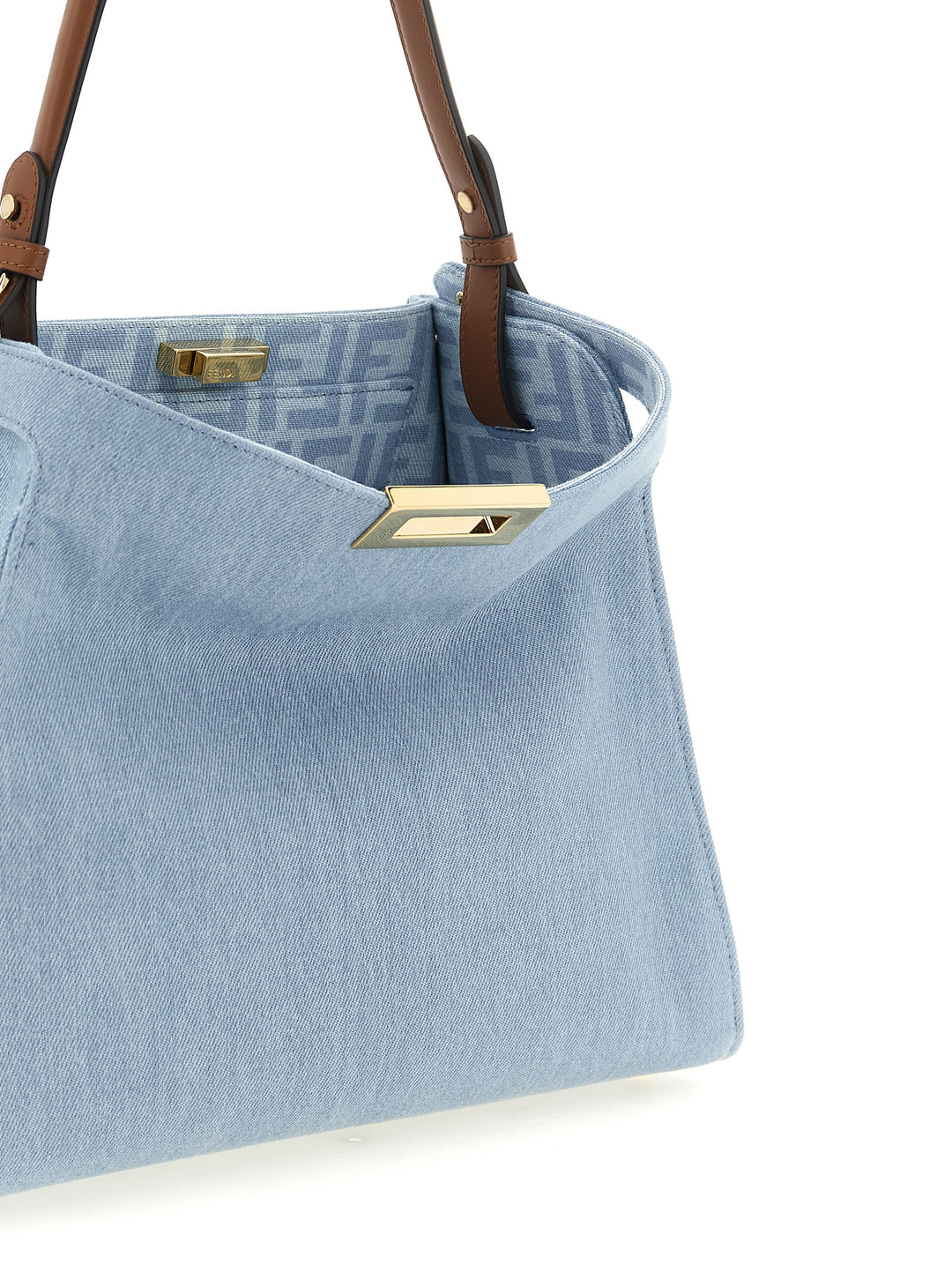 Fendi Fendi Way Borse a Mano - Celeste | 9fe09faf340d6ef5b0ba3fae03cc1514fe699da7