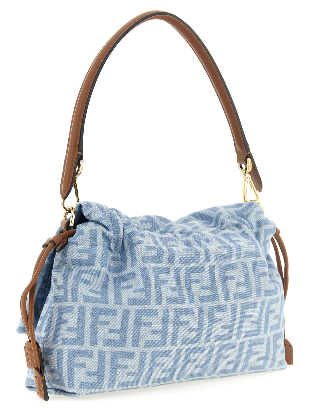 Fendi Mamma Baguette Borse a Spalla e Tracolla - Celeste | 8ffd92df52280dadd4f41ae74d6a0802c8a366ac