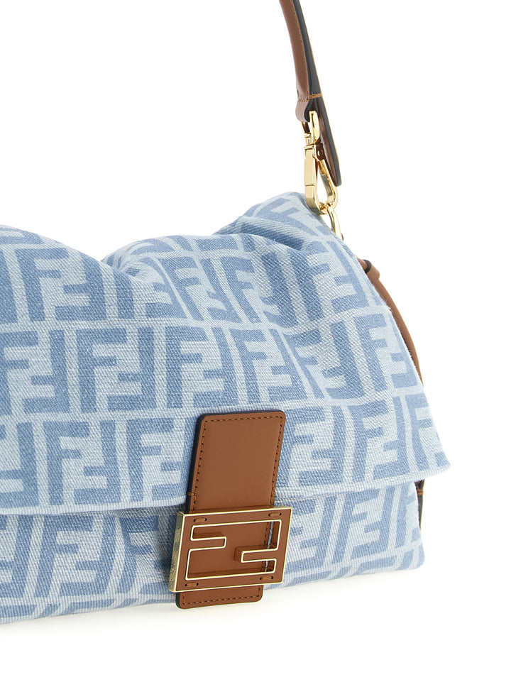Fendi Mamma Baguette Borse a Spalla e Tracolla - Celeste | ff48dba9e1887dedf22782df54035fb3e2ff9b0d