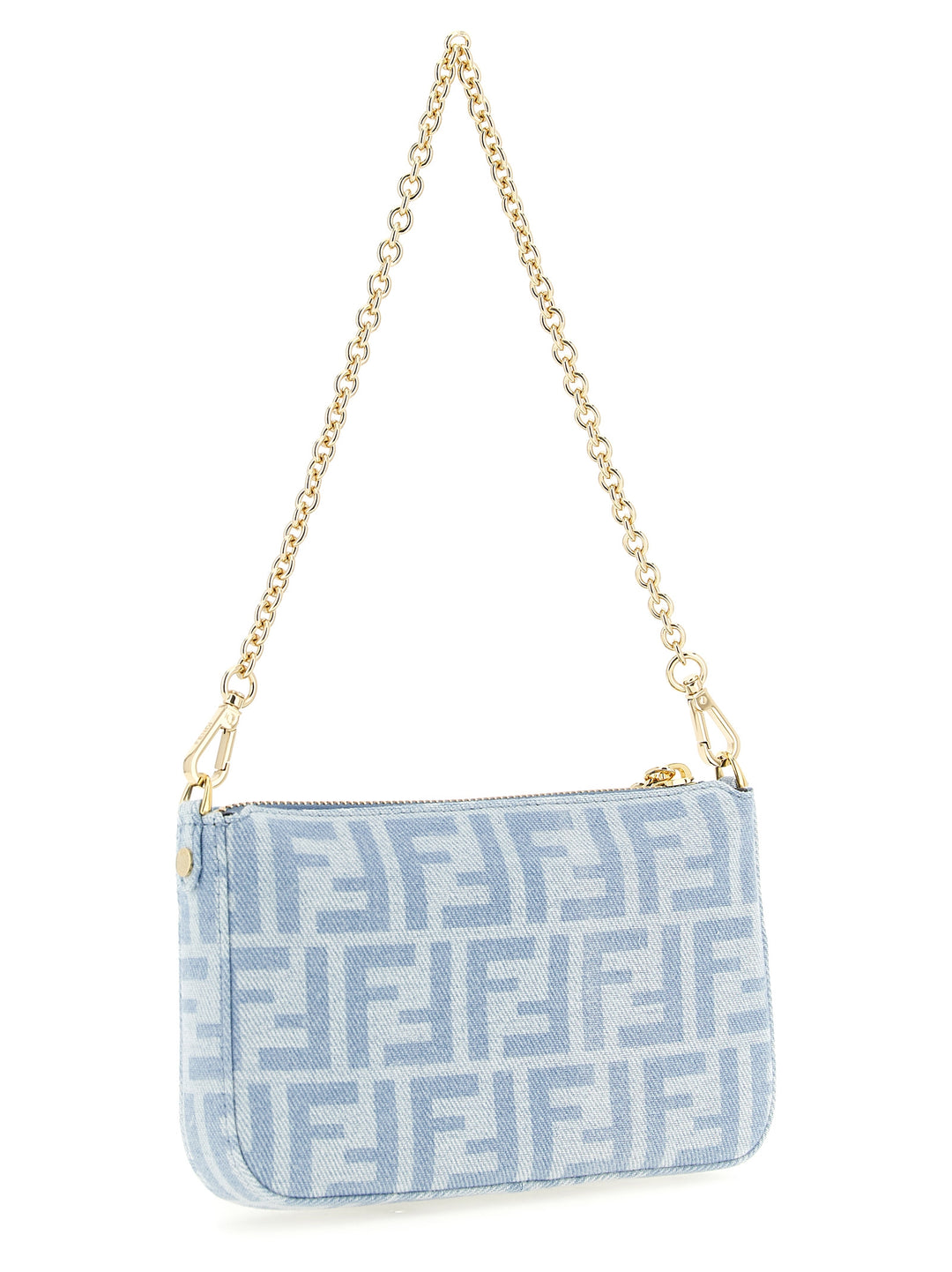 Fendi Baguette Clutch - Celeste | 224833513264c6422e15180be825db6a34a1befa