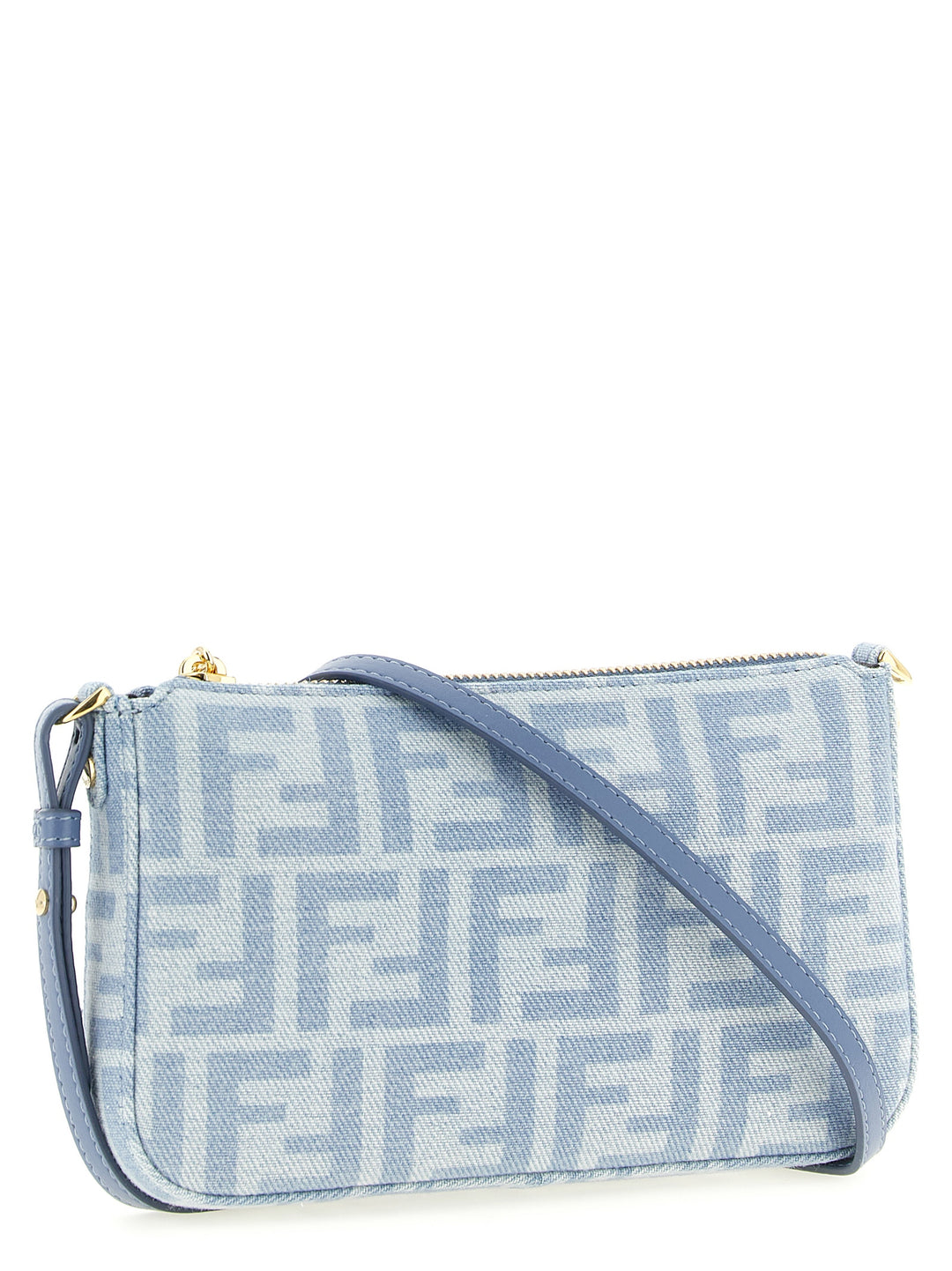Fendi Baguette Clutch - Celeste | 5bfd1b554ff3e1ad6fcb3fca31448c5527fe3afa