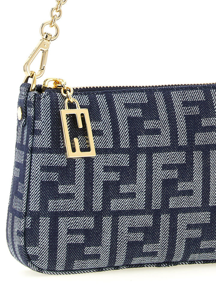 Fendi Baguette Clutch - Blu | 14e30173538f3b355ca2b4f435261671f1e5adc2