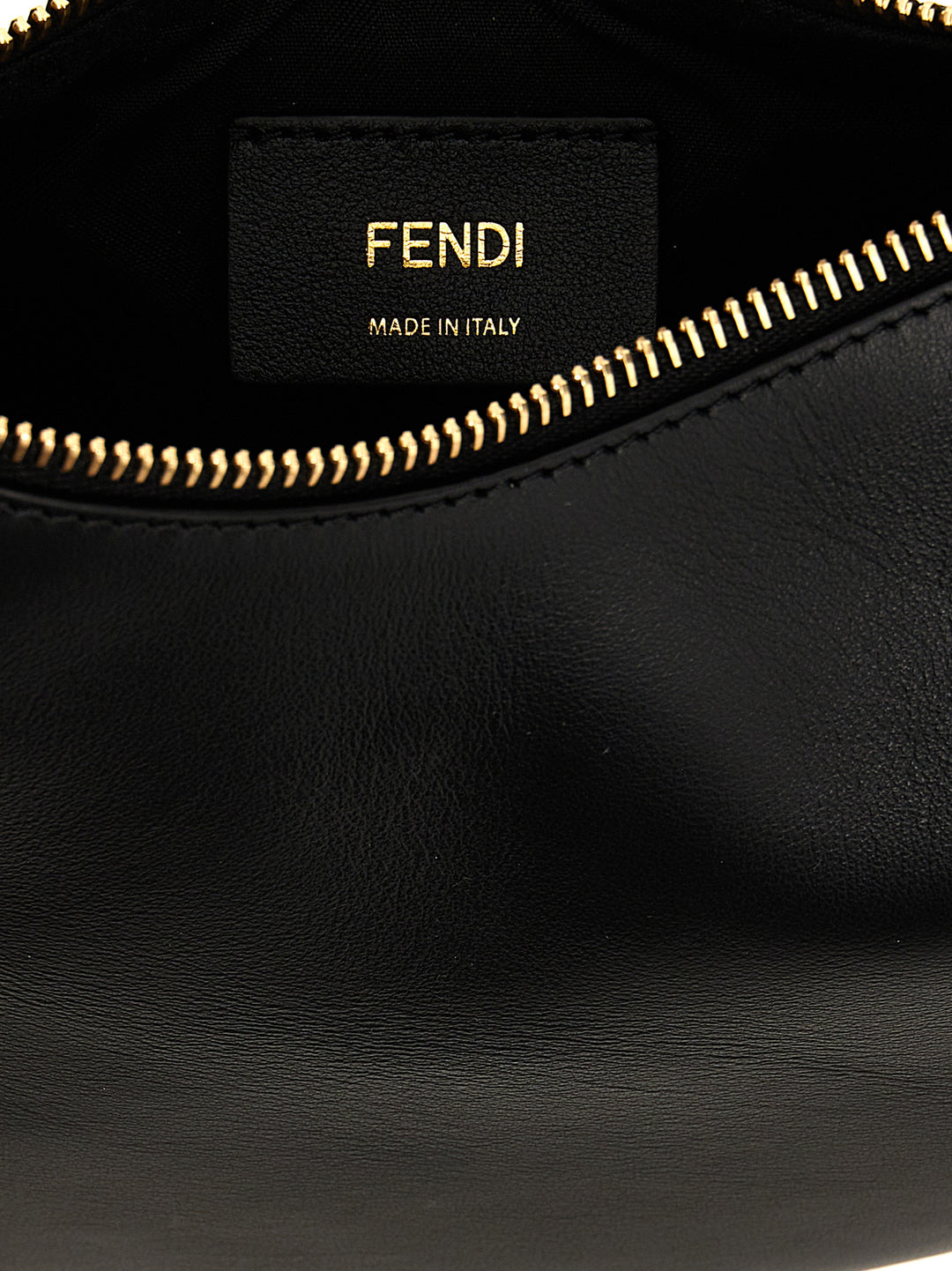 Fendi Fendigraphy Mini Borse a Mano - Nero | 1c83206bbb0c6a2c22626611e7916d5592b1f631