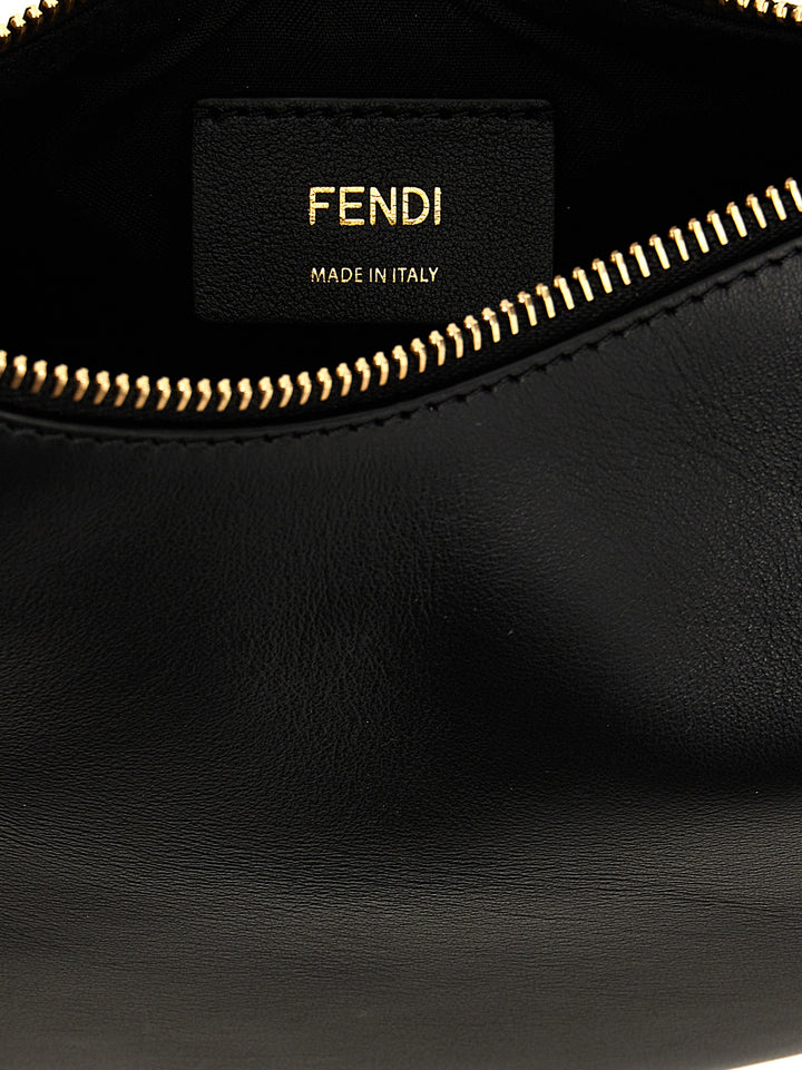 Fendi Fendigraphy Mini Borse a Mano - Nero | 1c83206bbb0c6a2c22626611e7916d5592b1f631