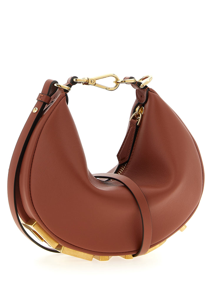 Fendi Fendigraphy Borse a Mano - Marrone | 85984d3ec4c796a028e289ade735a3e118d6efd2