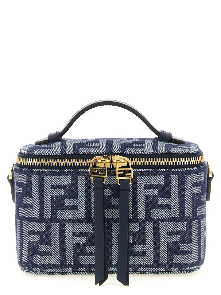 Fendi Fendi Vanity Borse a Mano - Blu | 5706c097960f95b5adf7b604245f7ce295c4c976