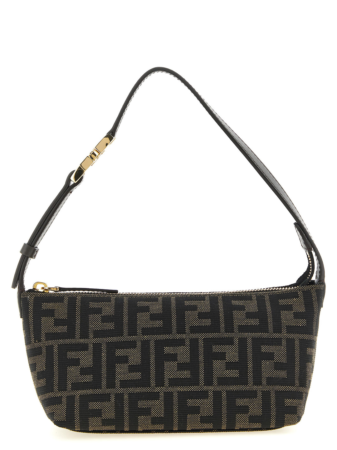 Fendi Fendi Vanity Clutch - Marrone | 673b7480a853b97403bd7bcccf3c08b6b1b9b7be