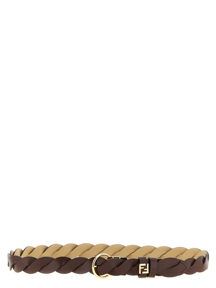 Fendi Ff Reversible Belt Cinture - Multicolor | ce2b31a5cd6211c73aa5a6f7a1b083d6b22d4a2f